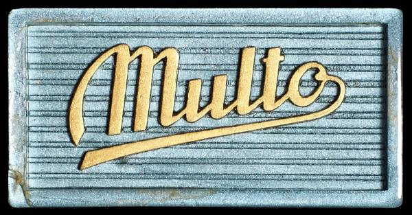 Multo badge, late version