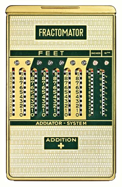 Fractomator for feet and inches