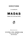 MADAS LS Manual Cover