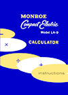 Monroe LA-9 Manual Cover